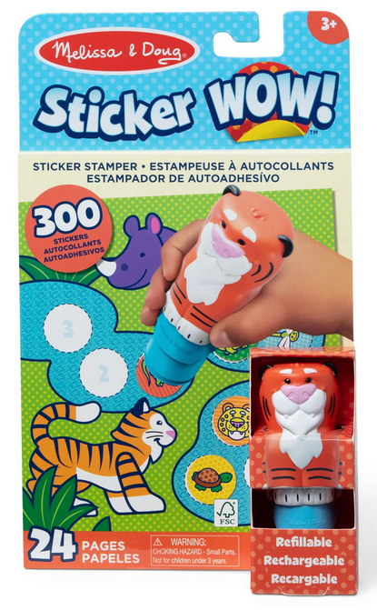 Sticker WOW! Activity Pad & Sticker Stamper - Tiger