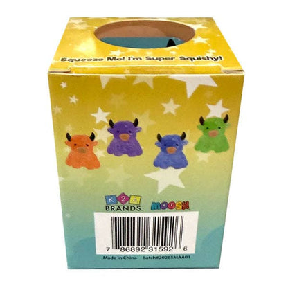 Sugah-Mals Glitter Cows Sugar Stress Ball Squishies® Fidget Toy (1pc) Color Ships Assorted