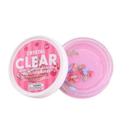 J'adore Clear Slime with add-ins