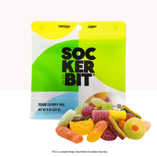 Sockerbit Sour Mix Swedish Candy Bag 8oz