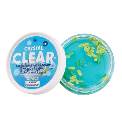 J'adore Clear Slime with add-ins