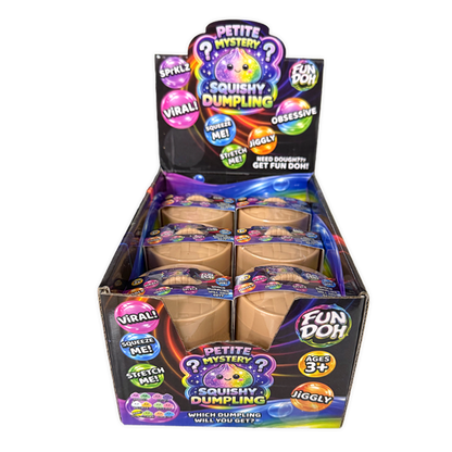 Fun Doh Squishy Mystery Mini Petite 2.5" Dumpling Toy