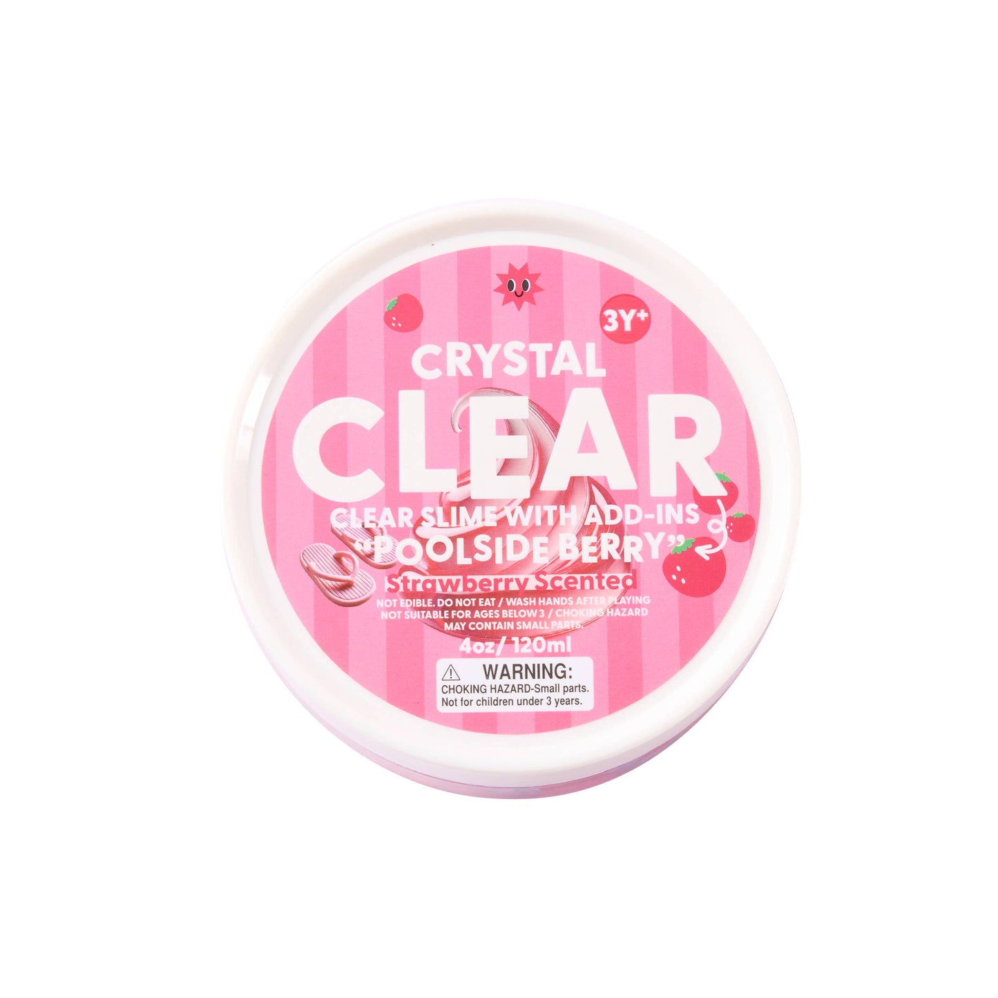 J'adore Clear Slime with add-ins