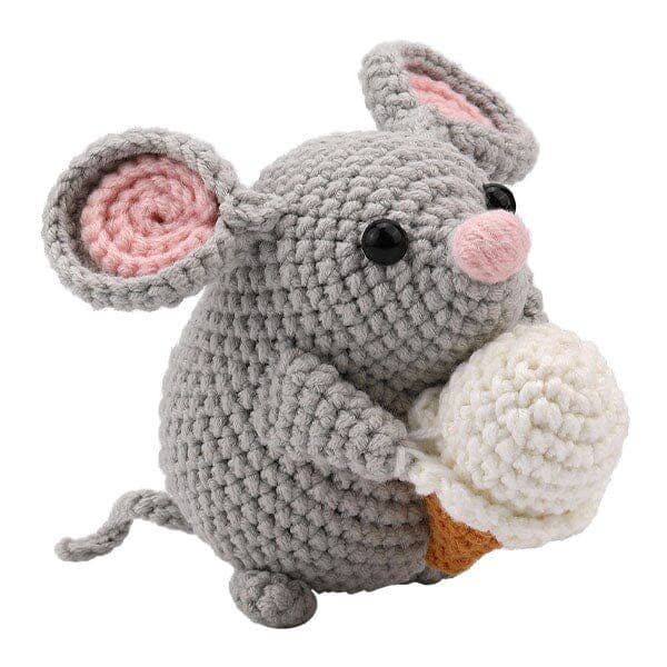 The LOOP Brigade DIY Crochet Kit - Mandy the Mouse