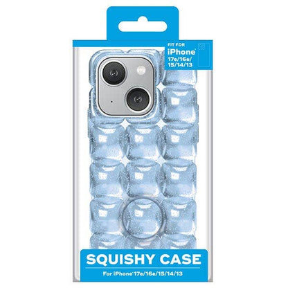 SugarSqueez Squishy Fidget Jelly iPhone Case in Blue or Pink (1pc) Multiple Sizes