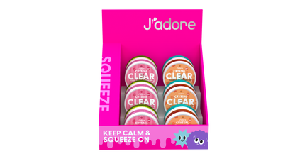 J'adore Clear Slime with add-ins