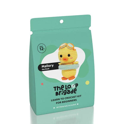 The LOOP Brigade DIY Crochet Kit - Mallory the Duck