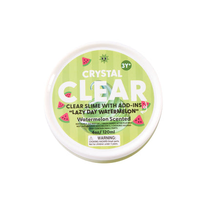 J'adore Clear Slime with add-ins