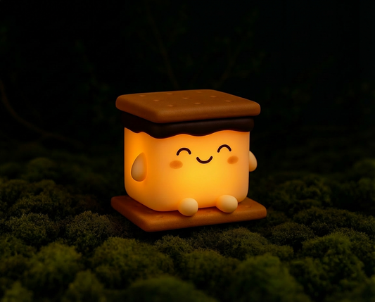 Mushi Ambient S'more Night Light - Squishy Silicone USB-C