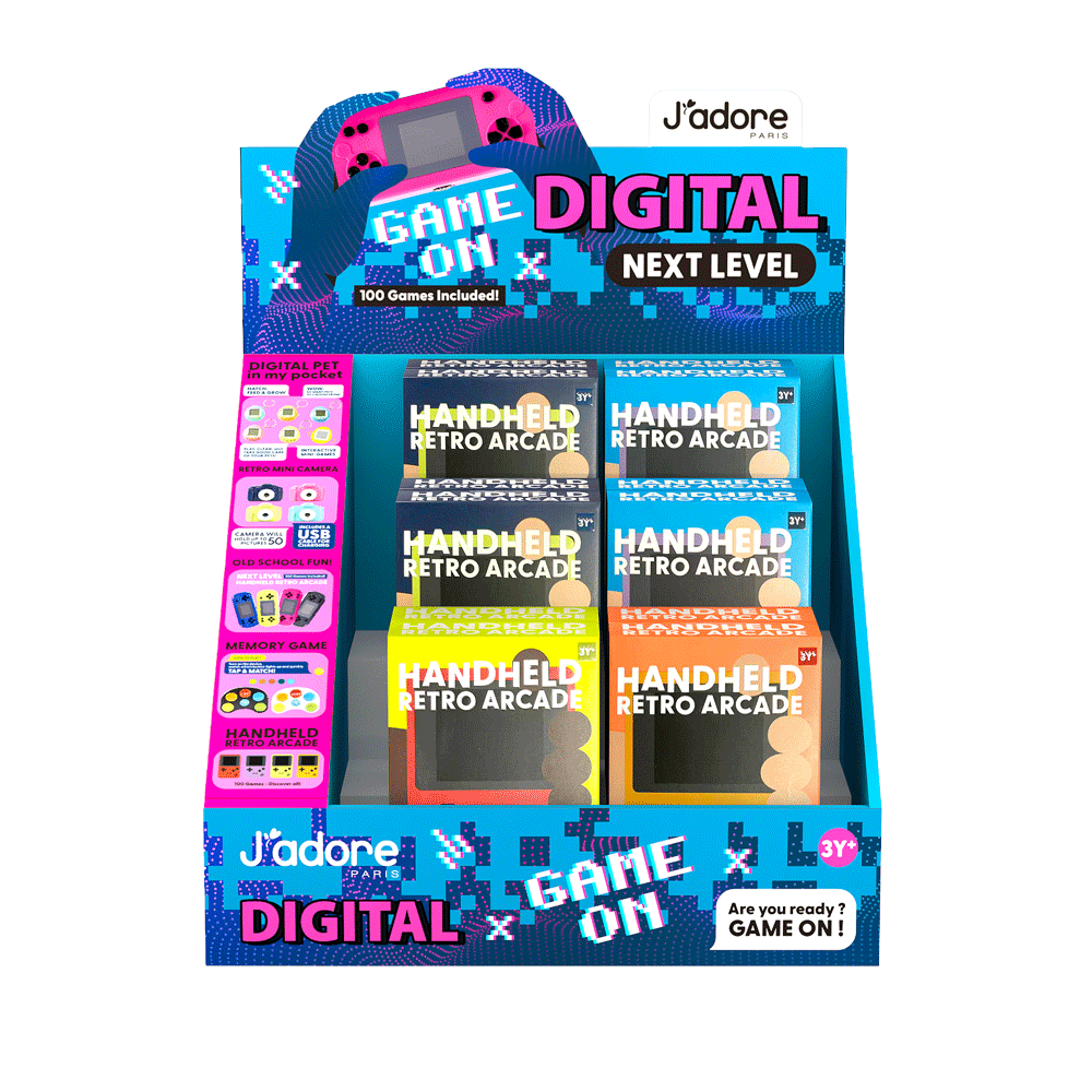 J'adore Handheld Retro Arcade