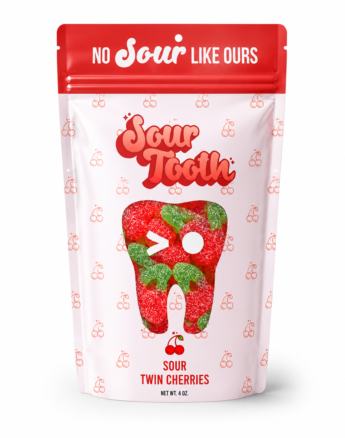 Sour Twin Cherries Fruit Gummies