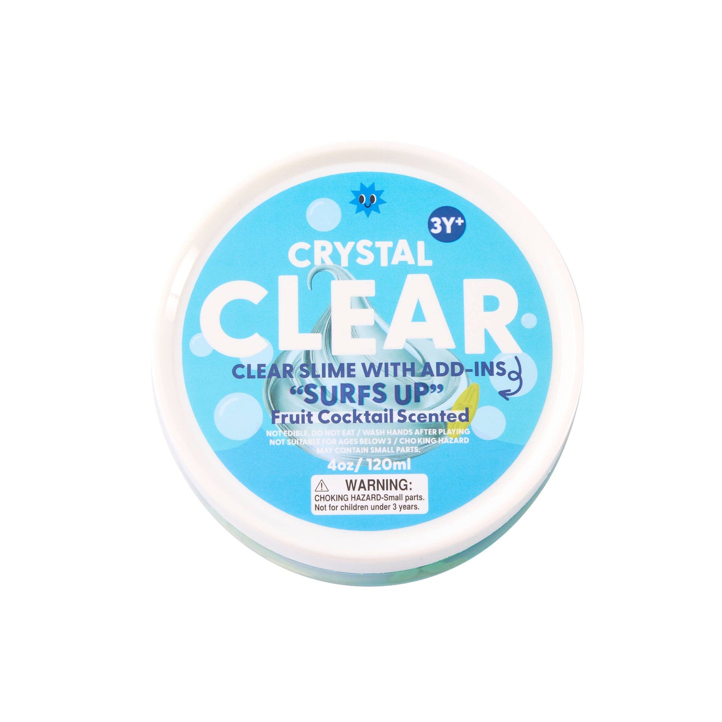 J'adore Clear Slime with add-ins