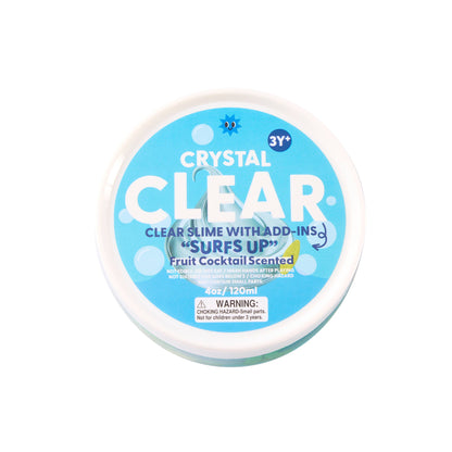 J'adore Clear Slime with add-ins