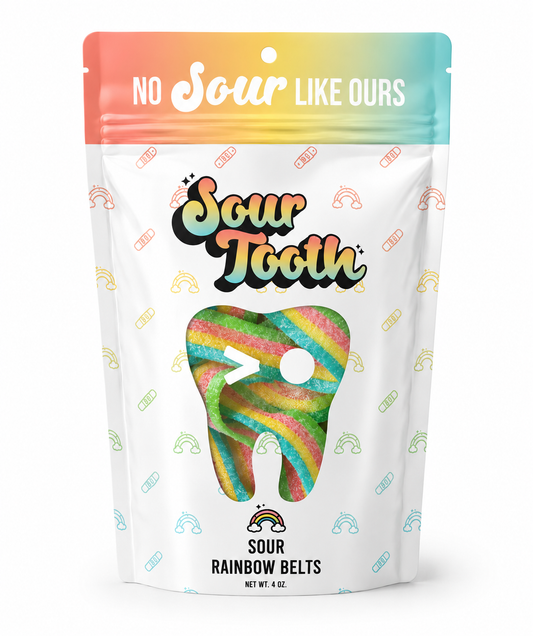 Sour Rainbow Belts