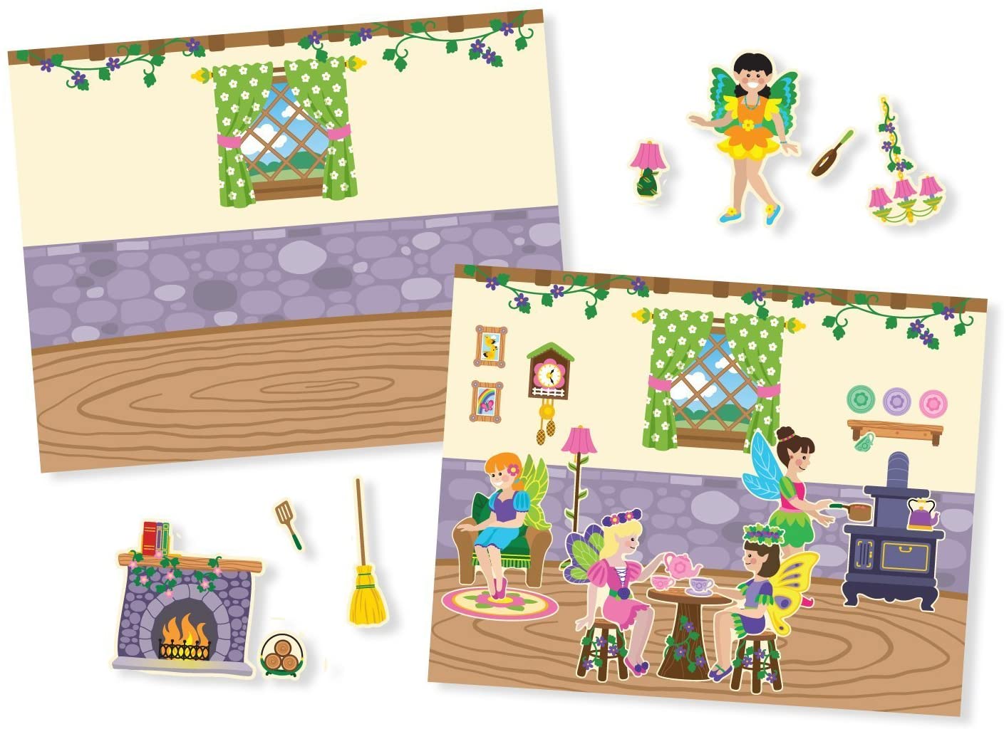 Reusable Stickerpad Fairy-1