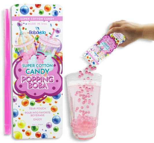 Popping Boba Cotton Candy